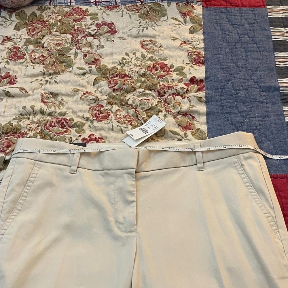 J. Crew Skimmer Pant City Fit Beige Pants - Picture 5 of 6